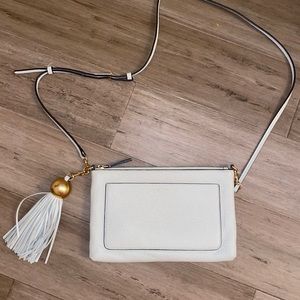 Cream colored Tory Burch crossbody